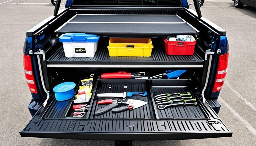 truck bed organizer